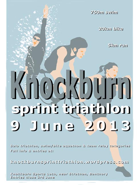 Knockburn Sprint Triathlon poster